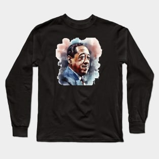 Duke Ellington Portrait for Black History Month Long Sleeve T-Shirt